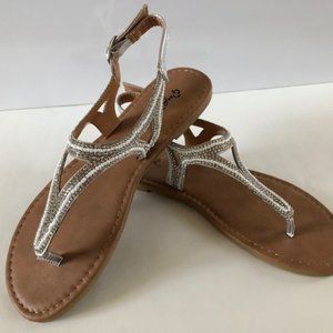 KAZEN- Rhinestone embellished sandal